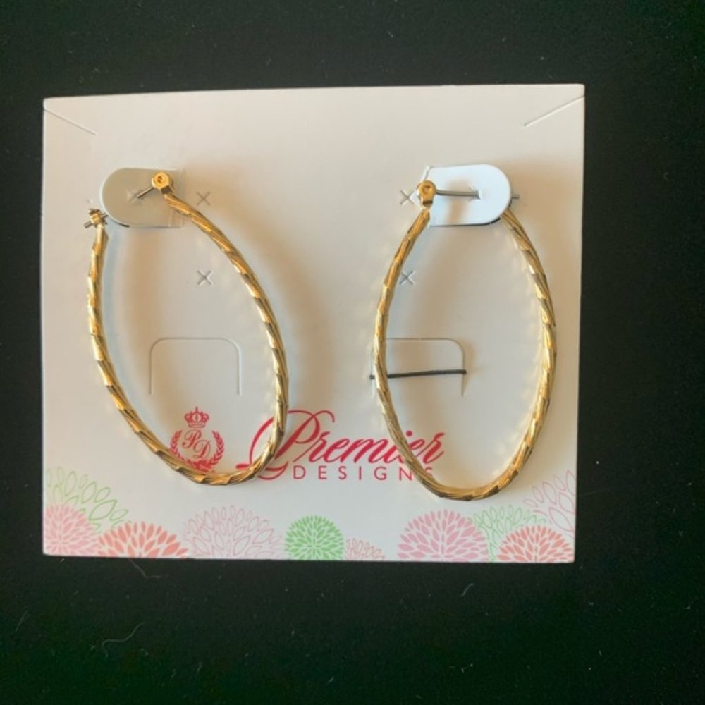 Hoop earrings